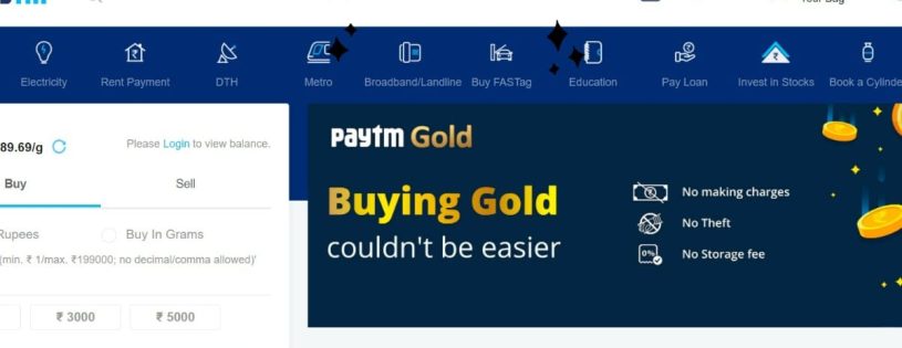 Digital Gold Paytm